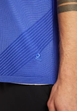 Montagut Polos Et T-Shirts-Polo en fil lumière - Manolo 48-Bleu roi