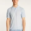 Montagut Le Fil Lumière®-Polo en fil lumière - Matt 77-Bleu ciel