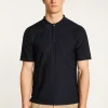 Montagut Le Fil Lumière®-Polo en fil lumière - Matt 05-Bleu marine