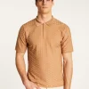 Montagut Le Fil Lumière®-Polo en fil lumière - Matt 88-Camel