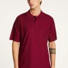 Montagut Le Fil Lumière®-Polo en fil lumière - Matt 51-Bordeaux