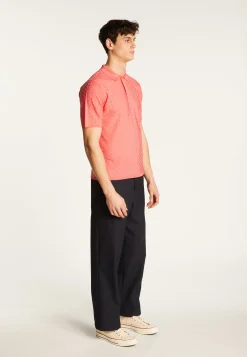 Montagut Le Fil Lumière®-Polo en fil lumière - Matt 25-Rose moyen