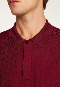 Montagut Le Fil Lumière®-Polo en fil lumière - Matt 51-Bordeaux