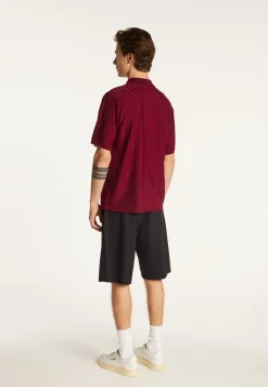 Montagut Le Fil Lumière®-Polo en fil lumière - Matt 51-Bordeaux