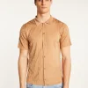 Montagut Le Fil Lumière®-Polo en fil lumière - Matthew 88-Camel