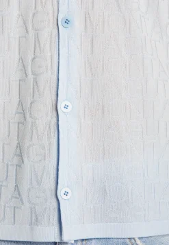 Montagut Le Fil Lumière®-Polo en fil lumière - Matthew 77-Bleu ciel