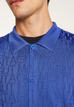 Montagut Le Fil Lumière®-Polo en fil lumière - Matthew 48-Bleu roi