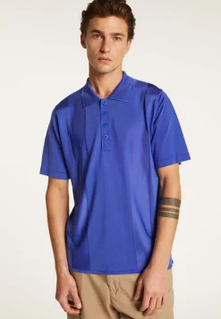 Montagut Polos Et T-Shirts-Polo en fil lumière - Milan 48-Bleu roi