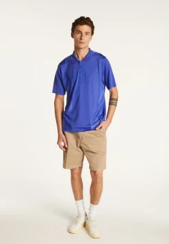 Montagut Polos Et T-Shirts-Polo en fil lumière - Milan 48-Bleu roi
