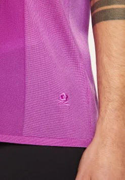 Montagut Polos Et T-Shirts-Polo en fil lumière - Milan 16-Violet clair