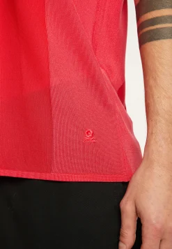 Montagut Polos Et T-Shirts-Polo en fil lumière - Milan 19-Rouge clair