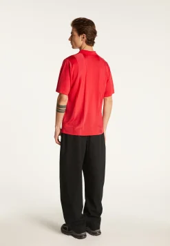 Montagut Polos Et T-Shirts-Polo en fil lumière - Milan 19-Rouge clair