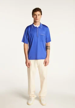 Montagut Le Fil Lumière®-Polo en fil lumière - Montayang 48-Bleu roi