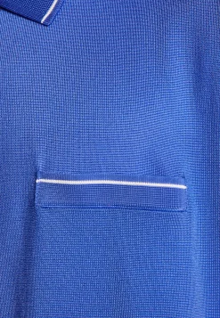 Montagut Le Fil Lumière®-Polo en fil lumière - Montayang 48-Bleu roi