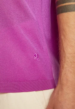 Montagut Le Fil Lumière®-Polo en fil lumière - Montayang 16-Violet clair