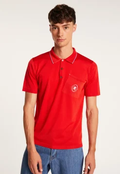 Montagut Le Fil Lumière®-Polo en Fil Lumière - Oxmo Puccino 52-Rouge
