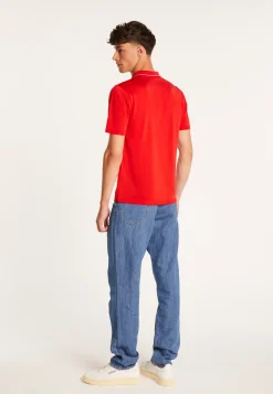 Montagut Le Fil Lumière®-Polo en Fil Lumière - Oxmo Puccino 52-Rouge