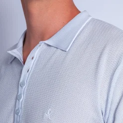 Montagut Le Fil Lumière®-Polo fantaisie Fil Lumière - Baldwin 11-Gris clair