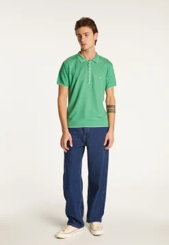 Montagut Le Fil Lumière®-Polo fantaisie Fil Lumière - Baldwin 22-Vert moyen
