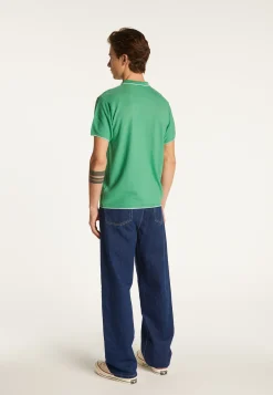 Montagut Le Fil Lumière®-Polo fantaisie Fil Lumière - Baldwin 22-Vert moyen