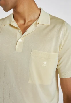 Montagut Polos Et T-Shirts-Polo Fil Lumière à motifs - Anders 12-Beige clair