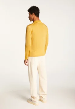 Montagut Polos Et T-Shirts-Polo Fil Lumière motifs géométriques - Sten 50-Jaune foncé