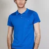 Montagut Polos Et T-Shirts-Polo Fil Lumière poche avant - Blaze 06-Bleu moyen