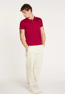 Montagut Polos Et T-Shirts-Polo Fil Lumière poche avant - Blaze 51-Bordeaux