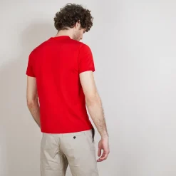 Montagut Polos Et T-Shirts-Polo Fil Lumière poche avant - Blaze 52-Rouge