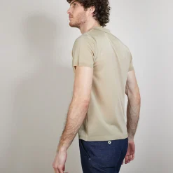 Montagut Polos Et T-Shirts-Polo Fil Lumière poche avant - Blaze 13-Beige moyen