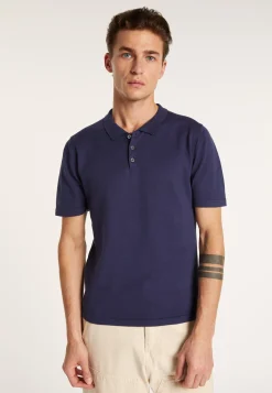 Montagut Polos Et T-Shirts-Polo homme en coton - Bora 05-Bleu marine