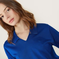 Montagut Polos Et T-Shirts-Polo manches courtes à motifs - Angie 75-Bleu nuit