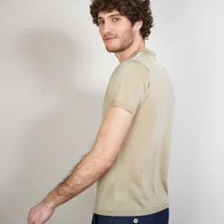 Montagut Polos Et T-Shirts-Polo manches courtes en Fil Lumière - Babar 13-Beige moyen