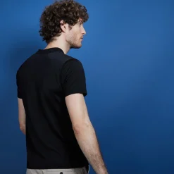 Montagut Polos Et T-Shirts-Polo manches courtes en Fil Lumière - Babar 01-Noir