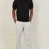 Montagut Polos Et T-Shirts-Polo uni en coton sec - Bank 05-Bleu marine