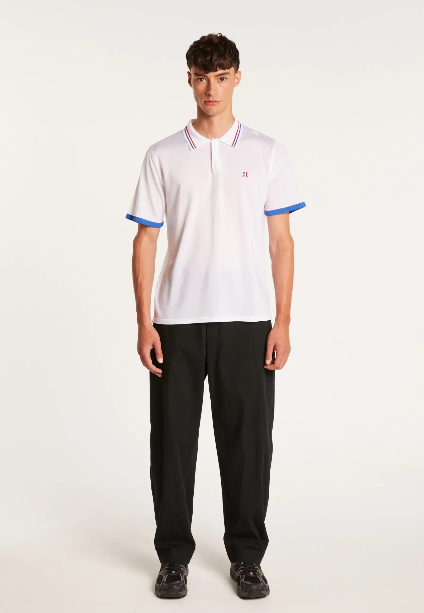 Montagut Polos Et T-Shirts-Polo unisexe Fil Lumière - Arthur 02-Blanc