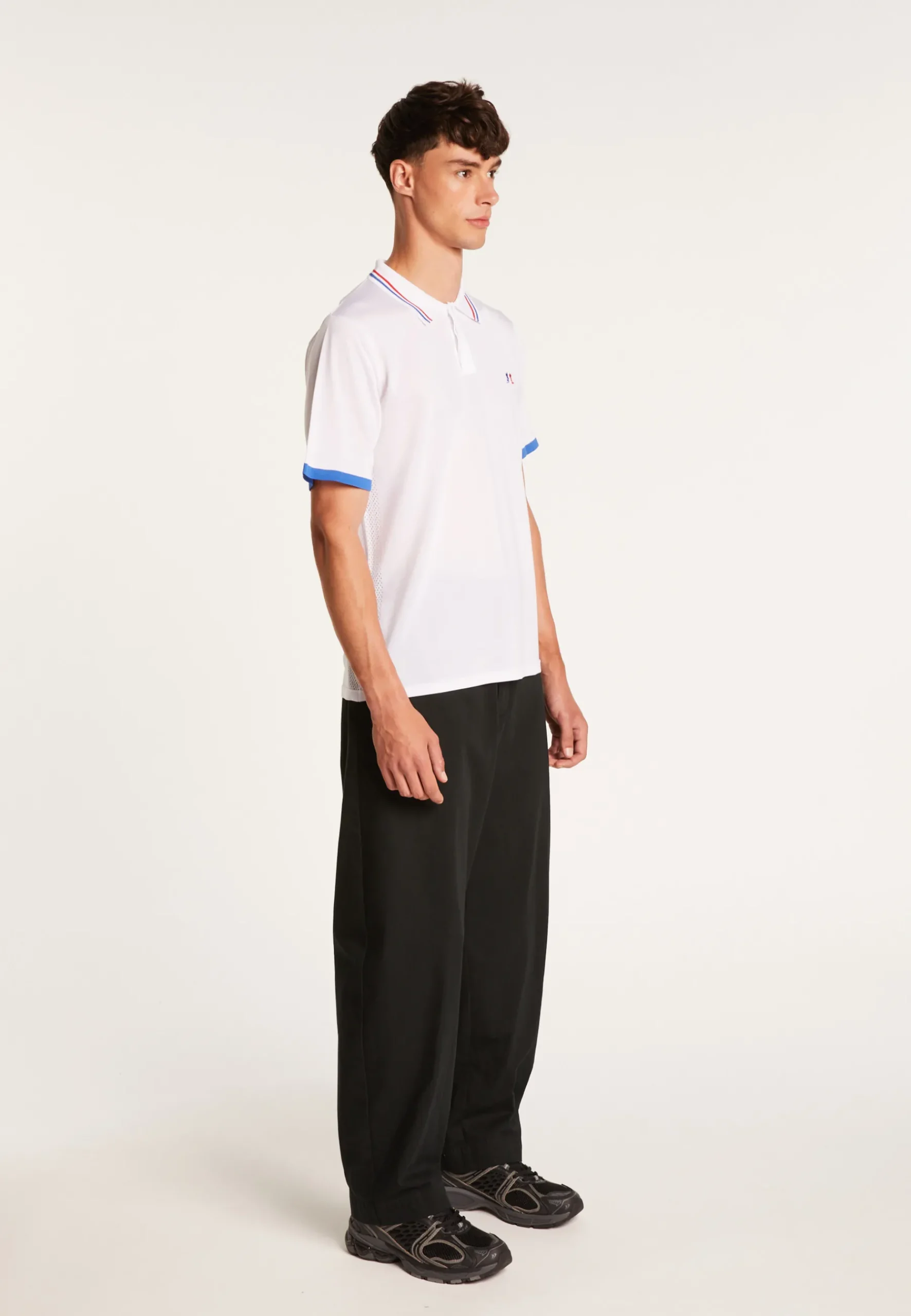 Montagut Polos Et T-Shirts-Polo unisexe Fil Lumière - Arthur 02-Blanc