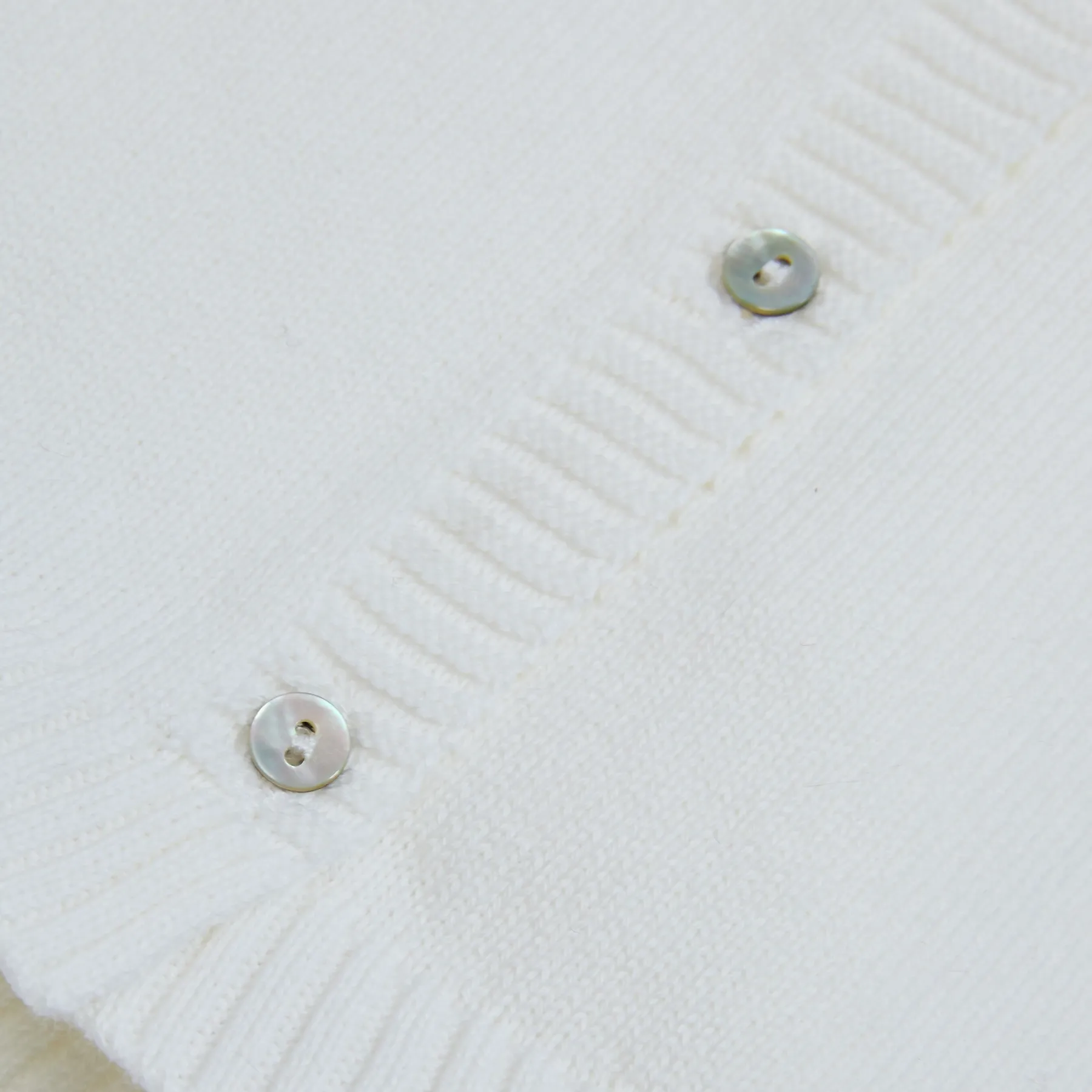 Montagut Cadeaux De Naissance-Poncho bébé en 100% coton bio - Flore 02-Blanc