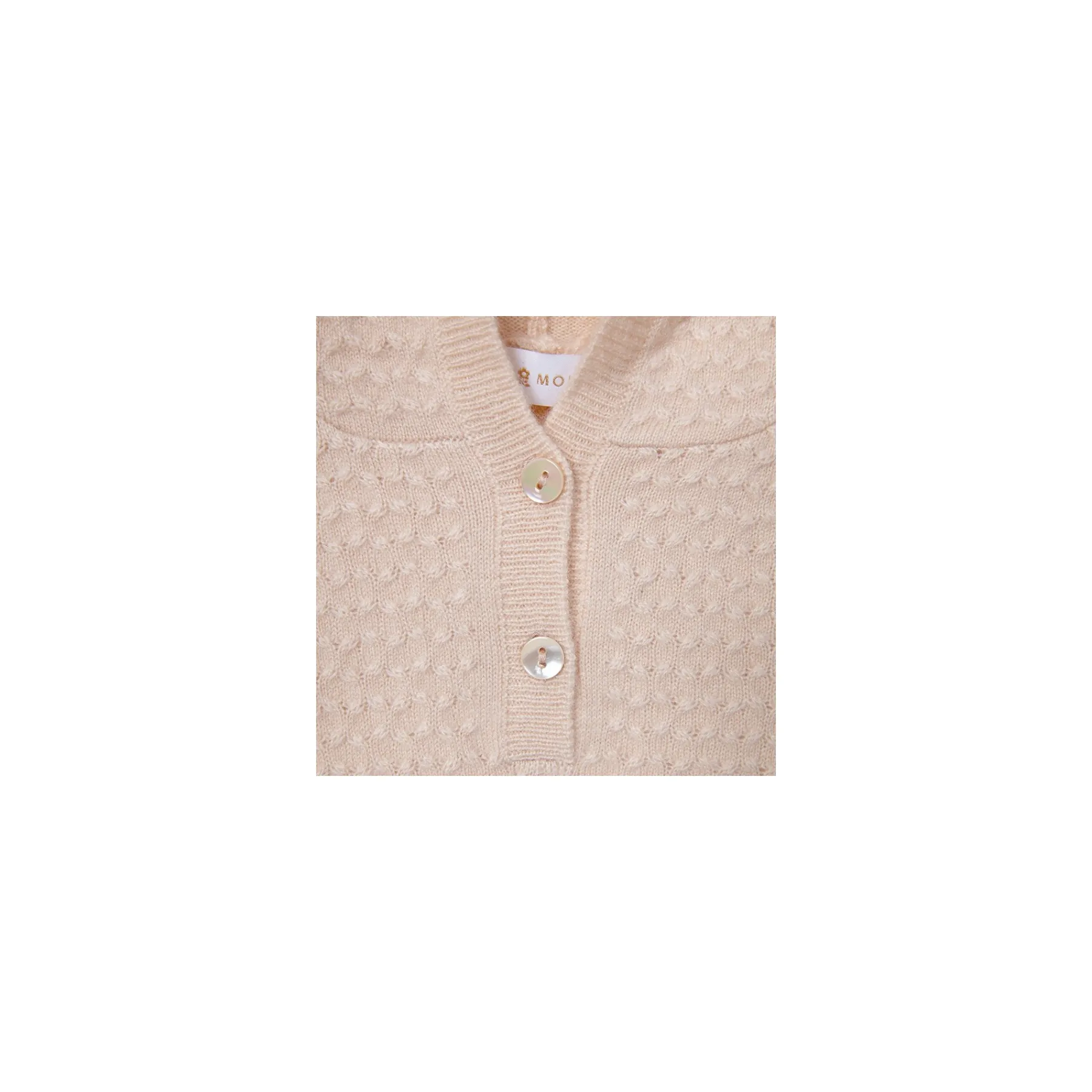 Montagut Cadeaux De Naissance-Poncho pour bébé en cachemire - Incognito 85-Nude