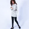 Montagut Pulls-Pull à fleurs Maison x Maison Martin Morel - Garulla 01-Noir