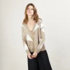 Montagut Pulls-Pull à motifs géométriques en cachemire - Felixa 13-Beige moyen