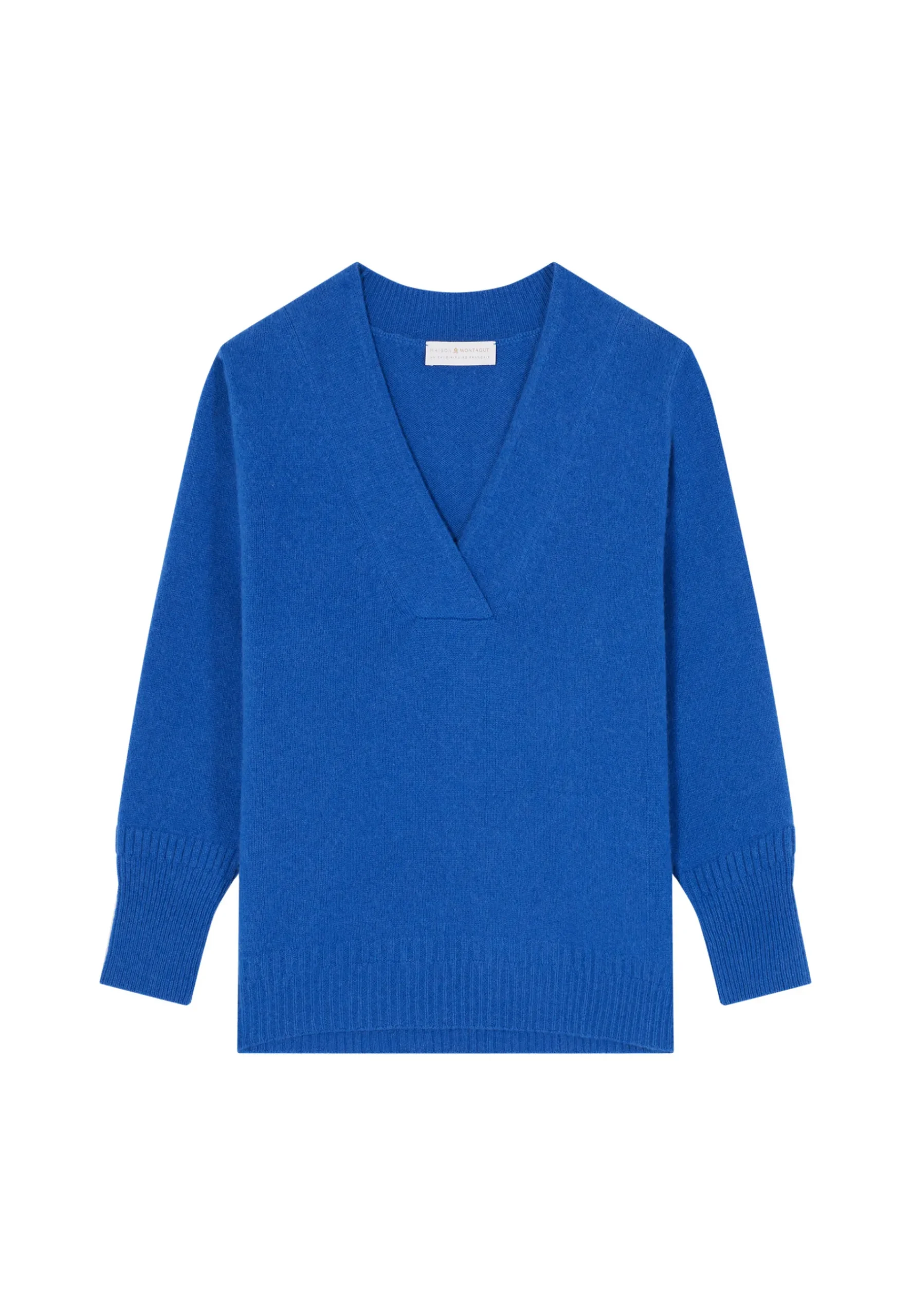Montagut Pulls-Pull ample en cachemire et laine - Chloé 48-Bleu roi