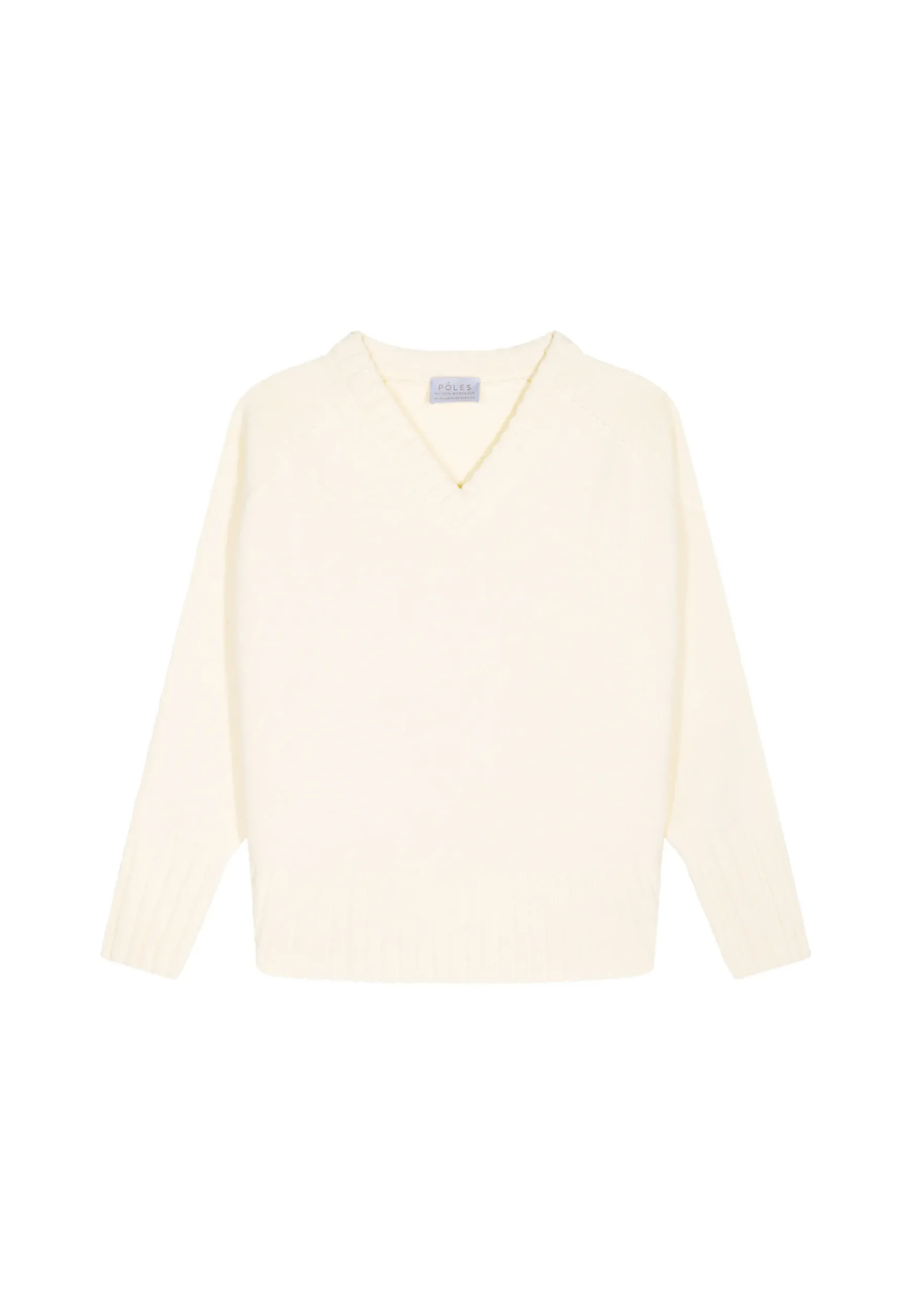 Montagut Pulls-Pull ample en laine - Vivienne 82-Ecru