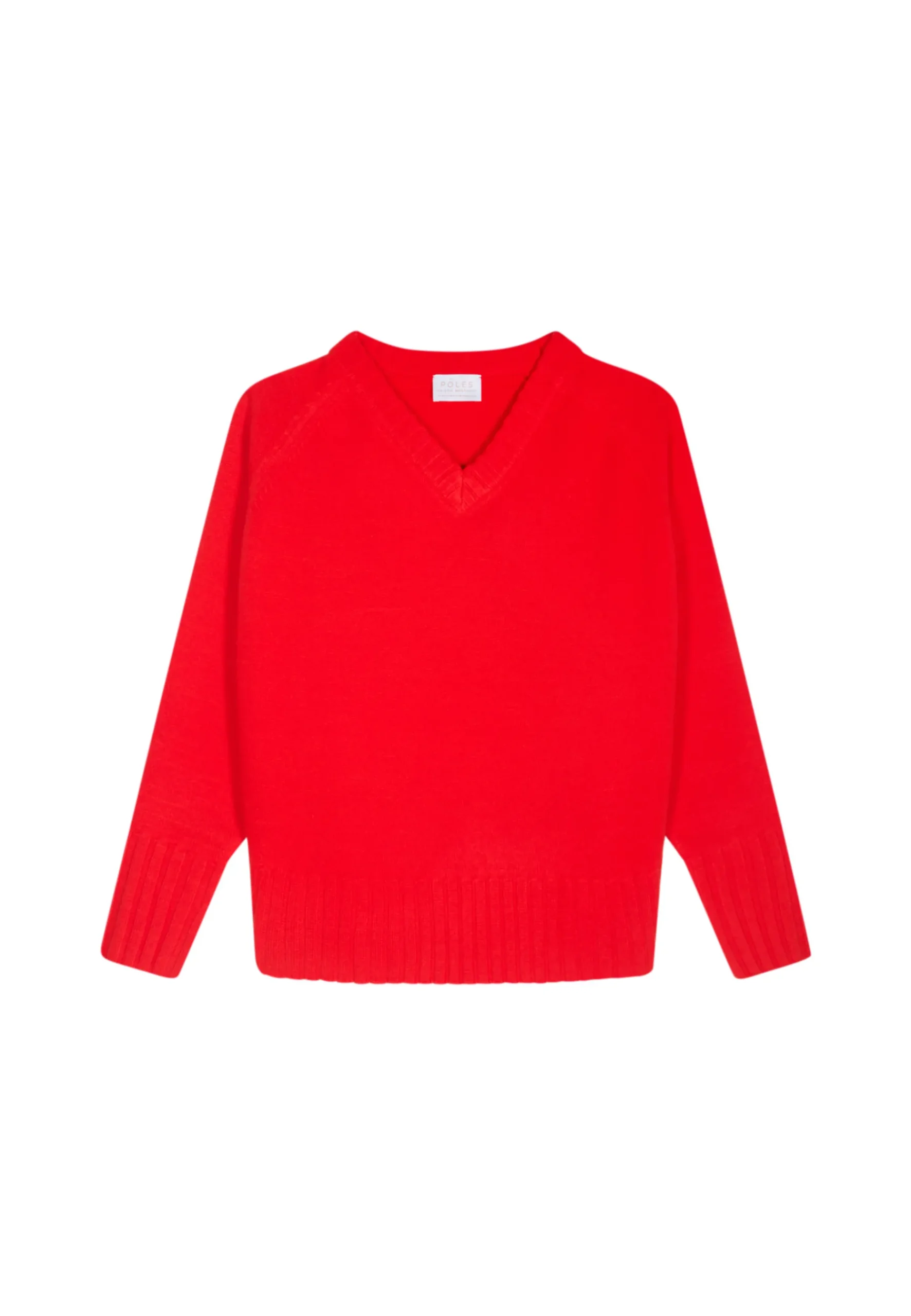 Montagut Pulls-Pull ample en laine - Vivienne 52-Rouge
