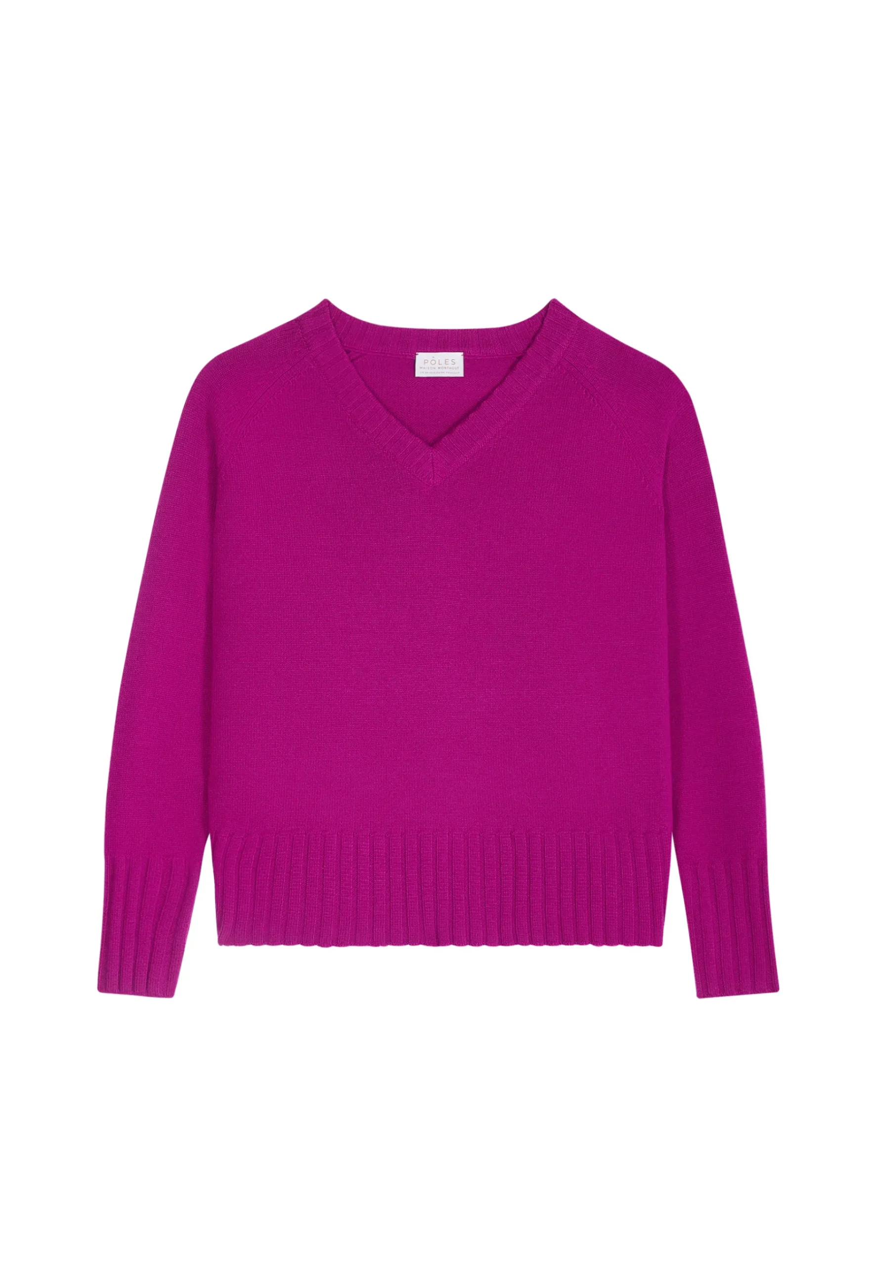 Montagut Pulls-Pull ample en laine - Vivienne 17-Violet