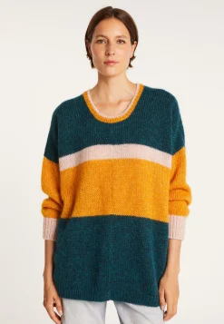 Montagut Pulls-Pull ample en mohair - Sakine 86-Multicolore