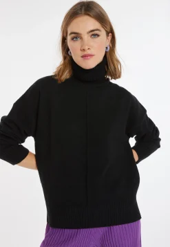 Montagut Les Incontournables-Pull cachemire 4 fils - Adena 01-Noir