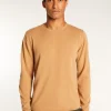 Montagut Pulls-Pull cachemire col rond - Ernesto 88-Camel