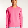 Montagut Pulls-Pull cachemire col rond - Ernesto 91-Fuchsia