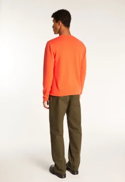 Montagut Pulls-Pull cachemire col rond - Ernesto 15-Orange